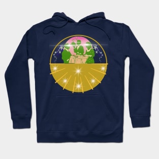 Fine Dining in space Hoodie